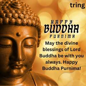 May the divine blessings of Lord Buddha be with you always. Happy Buddha Purnima!