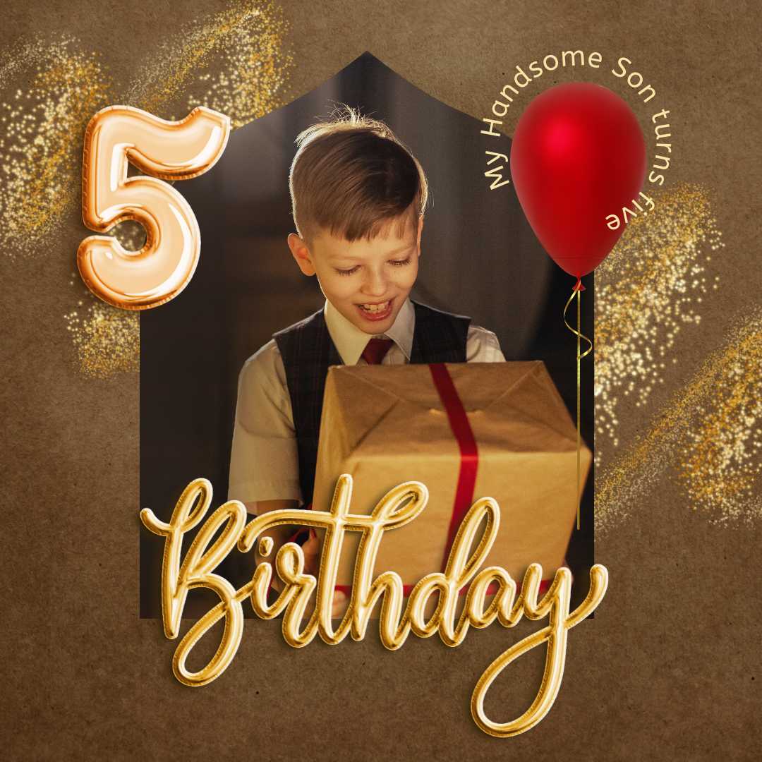 Happy Birthday Status for Son from Tring India