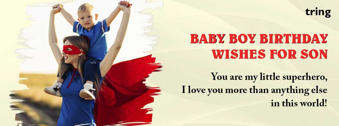 Baby Boy Birthday Wishes for Son