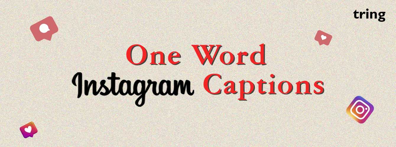 One Word Instagram Captions