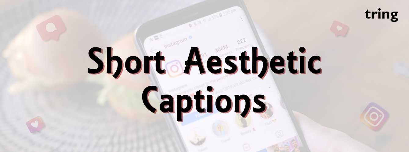 Short Aesthetic Captions