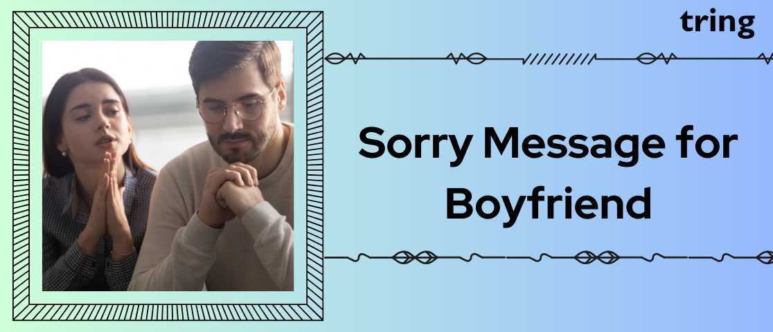 Sorry Message For Boyfriend
