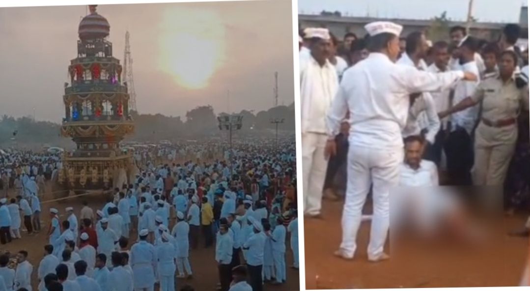 ಬಸವಕಲ್ಯಾಣ : ವ್ಯಕ್ತಿಯ ಕಾಲುಗಳ ಮೇಲೆ ಹರಿದ ರಥ