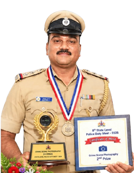ಕ್ರೈಂ ಸೀನ್ ಫೋಟೋಗ್ರಫಿ ಸ್ಪರ್ಧೆಯಲ್ಲಿ ಸಾಧನೆ; ಬೀದರ ಜಿಲ್ಲಾ ಪೊಲೀಸ್ ಇಲಾಖೆಗೆ ಹೆಮ್ಮೆ