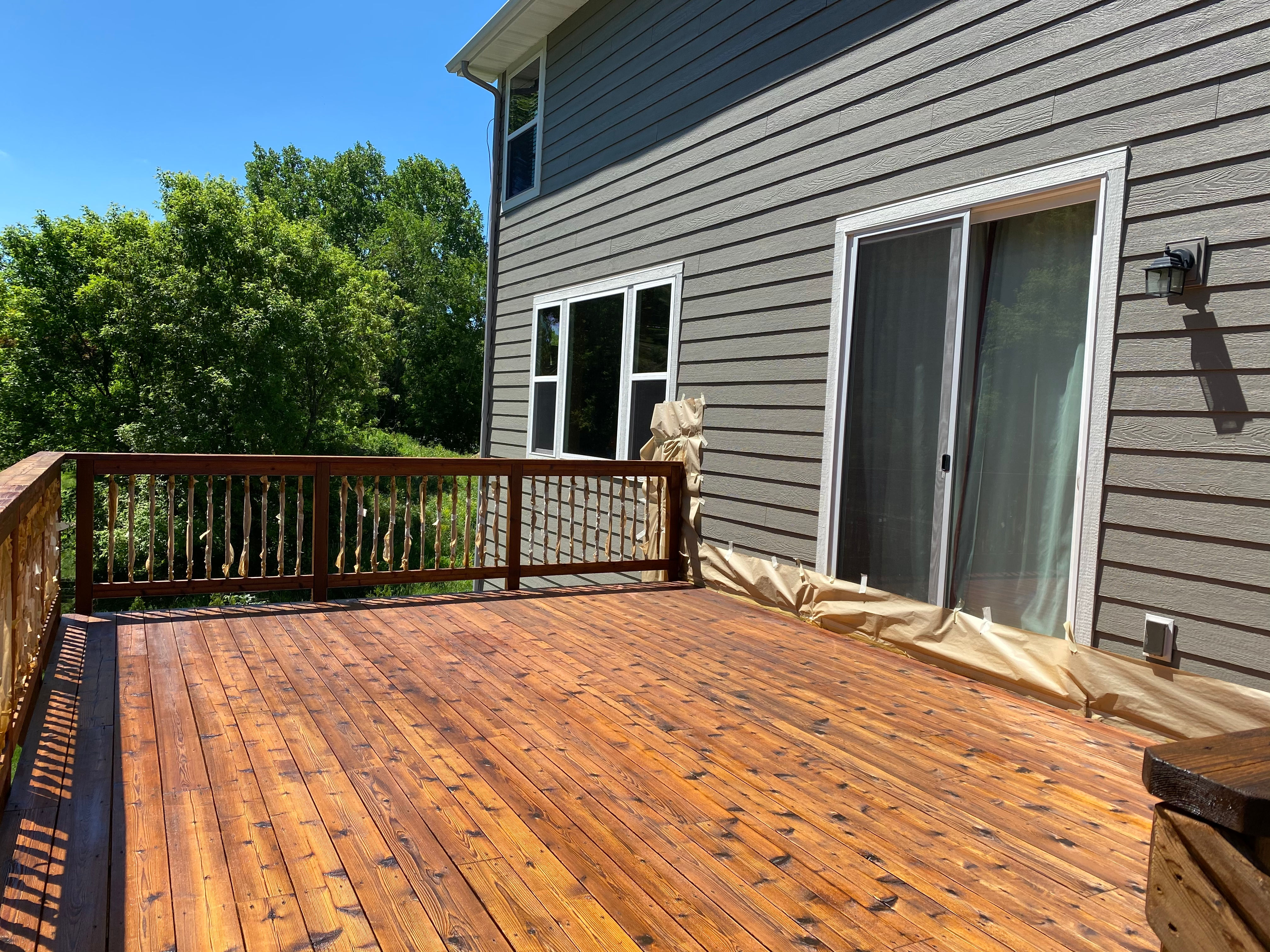 Deck Staining