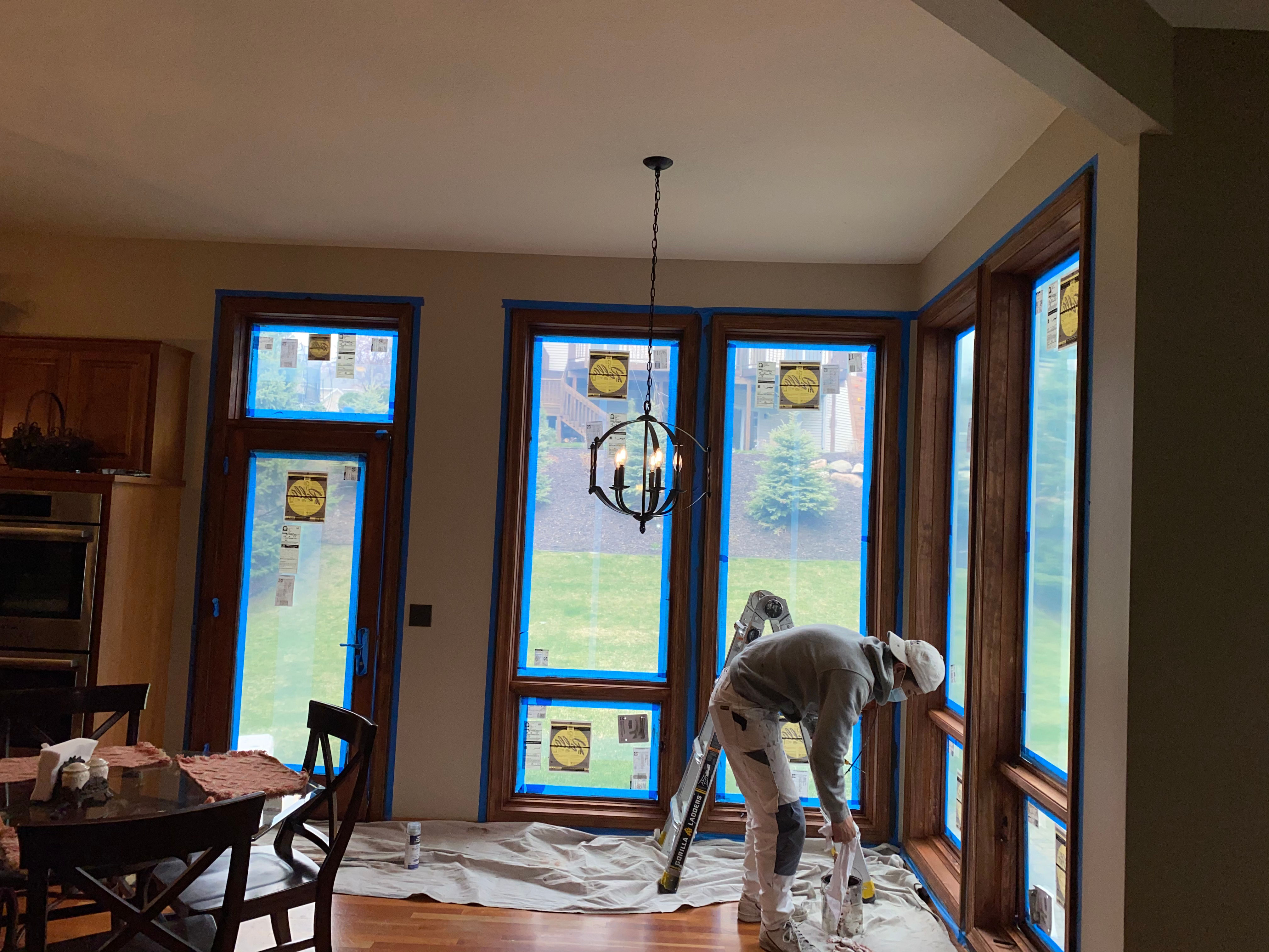 Window Staining