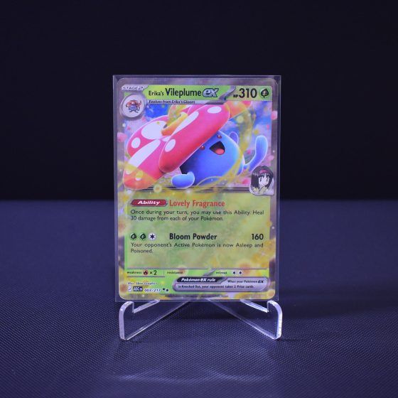 Erika's Vileplume ex, 003/217, Ascended Heroes (ASC), Double Rare (RR), Kartu Pokemon, [#1]
