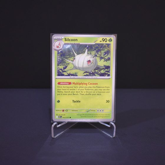Silcoon, 012/217, Ascended Heroes (ASC), Common (C), Kartu Pokemon, [#1]