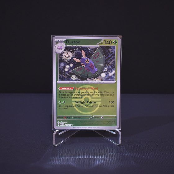 Dustox (Love Ball), 015/217, Ascended Heroes (ASC), Reverse Holo (RH), Kartu Pokemon, [#1]