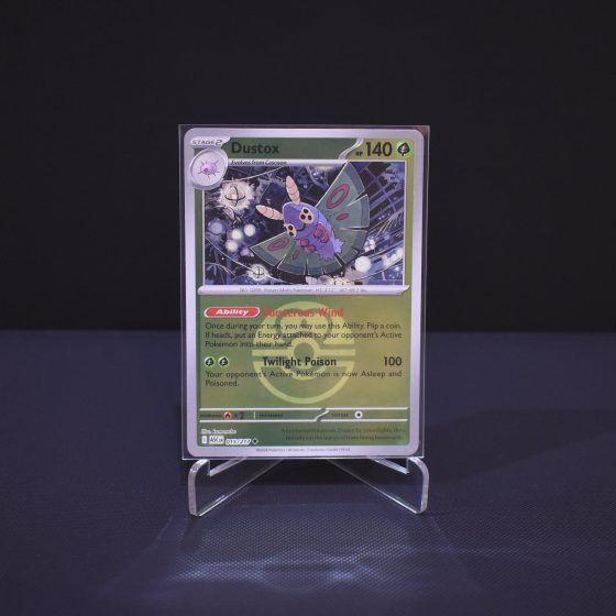 Dustox (Love Ball), 015/217, Ascended Heroes (ASC), Reverse Holo (RH), Kartu Pokemon, [#3]