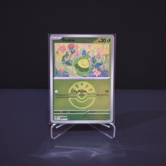 Budew (Friend Ball), 016/217, Ascended Heroes (ASC), Reverse Holo (RH), Kartu Pokemon, [#1]