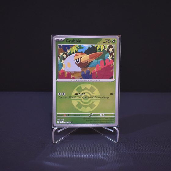 Grubbin (Quick Ball), 017/217, Ascended Heroes (ASC), Reverse Holo (RH), Kartu Pokemon, [#1]
