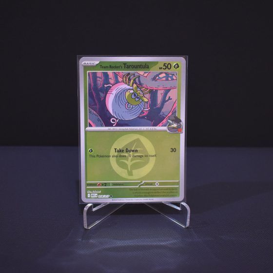 Team Rocket's Tarountula (Energy Symbol Pattern), 018/217, Ascended Heroes (ASC), Reverse Holo (RH), Kartu Pokemon, [#2]