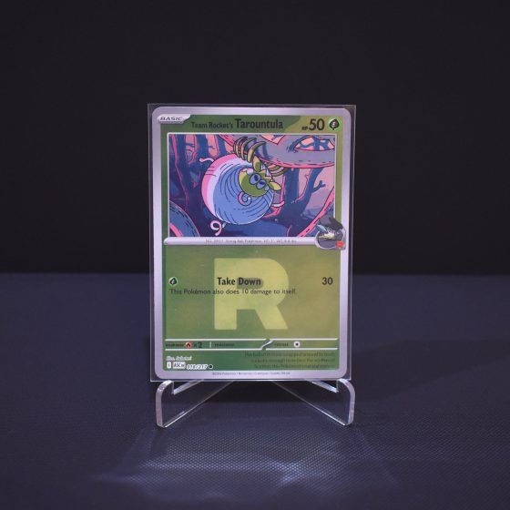 Team Rocket's Tarountula (Team Rocket), 018/217, Ascended Heroes (ASC), Reverse Holo (RH), Kartu Pokemon, [#1]