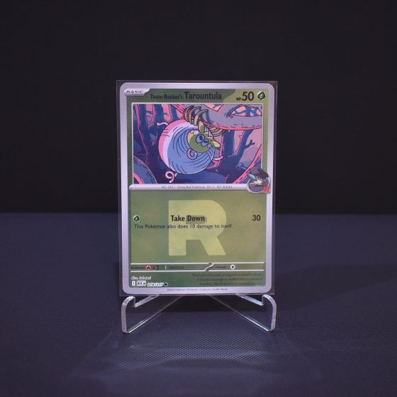 Team Rocket's Tarountula (Team Rocket), 018/217, Ascended Heroes (ASC), Reverse Holo (RH), Kartu Pokemon, [#2]
