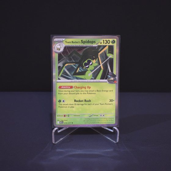 Team Rocket's Spidops, 019/217, Ascended Heroes (ASC), Rare (R), Kartu Pokemon, [#1]