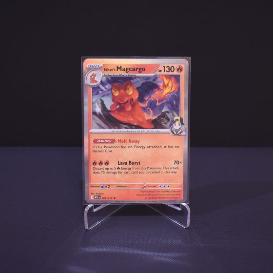 Ethan's Magcargo, 024/217, Ascended Heroes (ASC), Rare (R), Kartu Pokemon, [#3]