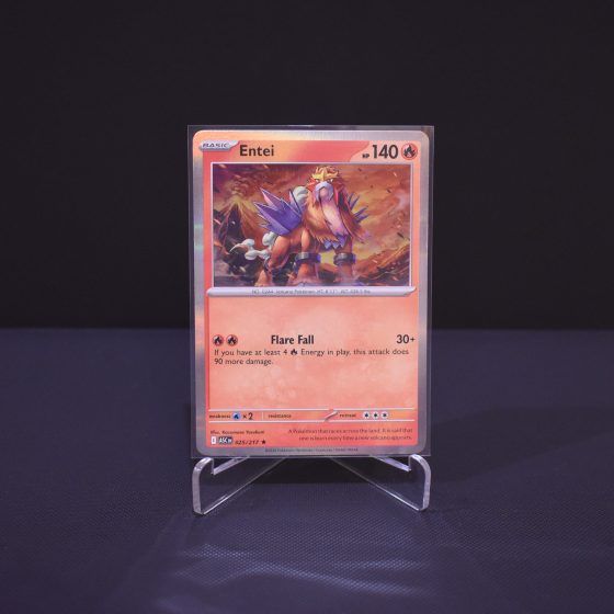 Entei, 025/217, Ascended Heroes (ASC), Rare (R), Kartu Pokemon, [#1]