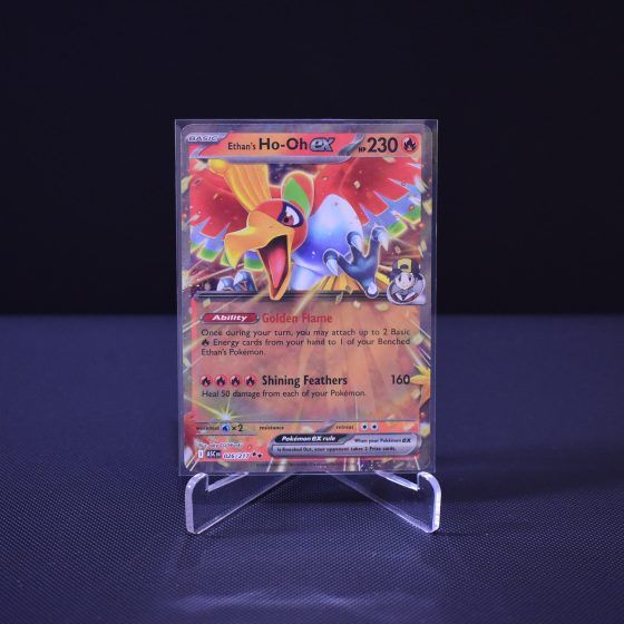 Ethan's Ho-Oh ex, 026/217, Ascended Heroes (ASC), Double Rare (RR), Kartu Pokemon, [#1]
