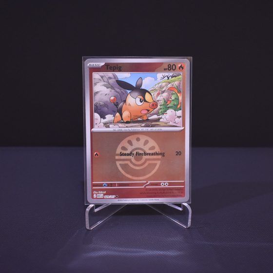 Tepig (Friend Ball), 029/217, Ascended Heroes (ASC), Reverse Holo (RH), Kartu Pokemon, [#5]