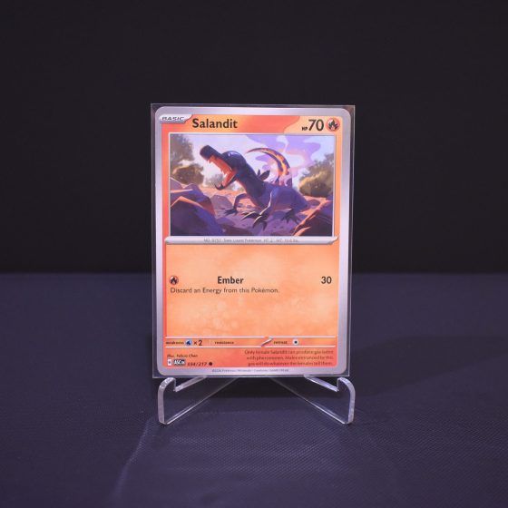 Salandit, 034/217, Ascended Heroes (ASC), Common (C), Kartu Pokemon, [#1]