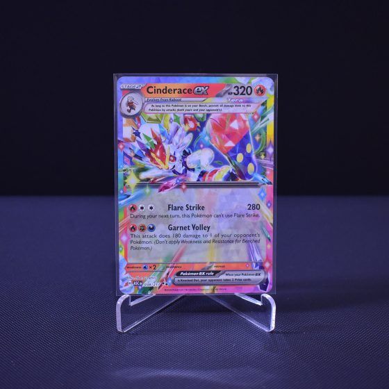 Cinderace ex, 038/217, Ascended Heroes (ASC), Double Rare (RR), Kartu Pokemon, [#2]