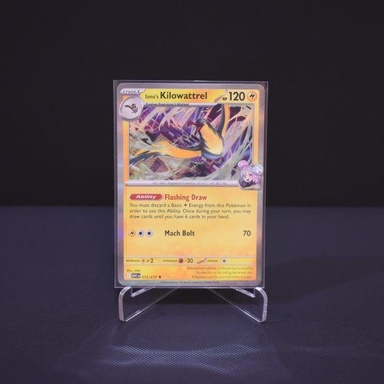 Iono's Kilowattrel, 072/217, Ascended Heroes (ASC), Rare (R), Kartu Pokemon, [#2]