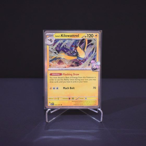 Iono's Kilowattrel, 072/217, Ascended Heroes (ASC), Rare (R), Kartu Pokemon, [#3]