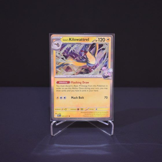Iono's Kilowattrel, 072/217, Ascended Heroes (ASC), Rare (R), Kartu Pokemon, [#8]