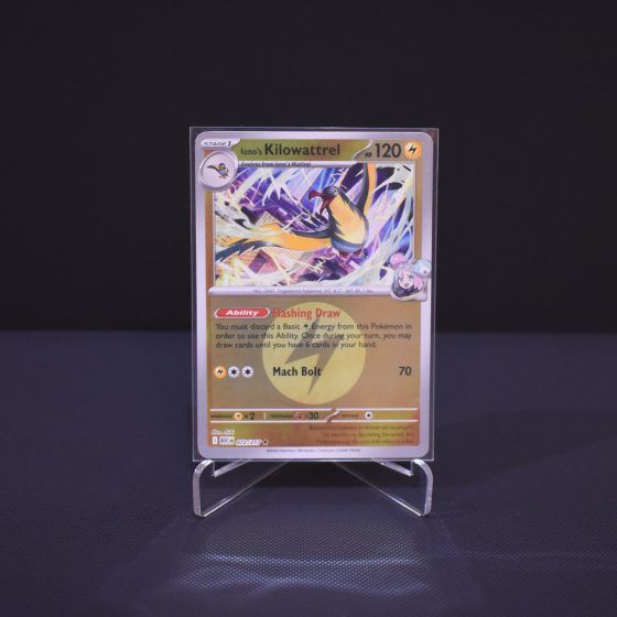 Iono's Kilowattrel (Energy Symbol Pattern), 072/217, Ascended Heroes (ASC), Reverse Holo (RH), Kartu Pokemon, [#1]
