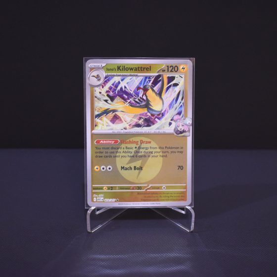 Iono's Kilowattrel (Energy Symbol Pattern), 072/217, Ascended Heroes (ASC), Reverse Holo (RH), Kartu Pokemon, [#2]