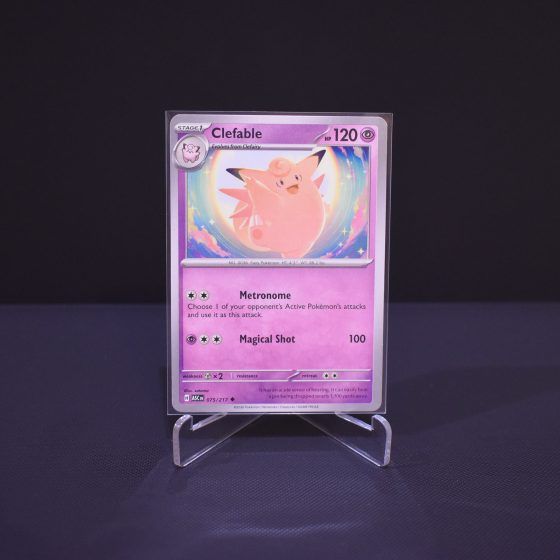 Clefable, 075/217, Ascended Heroes (ASC), Uncommon (U), Kartu Pokemon, [#1]