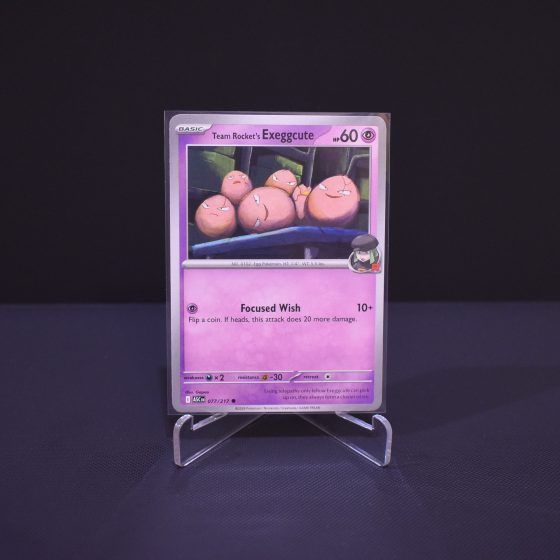 Team Rocket's Exeggcute, 077/217, Ascended Heroes (ASC), Common (C), Kartu Pokemon, [#1]