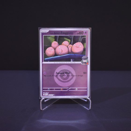 Team Rocket's Exeggcute (Energy Symbol Pattern), 077/217, Ascended Heroes (ASC), Reverse Holo (RH), Kartu Pokemon, [#1]