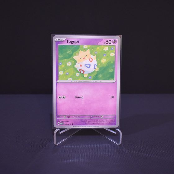 Togepi, 080/217, Ascended Heroes (ASC), Common (C), Kartu Pokemon, [#1]