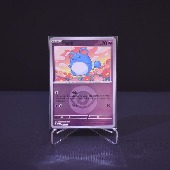 Marill (Energy Symbol Pattern), 083/217, Ascended Heroes (ASC), Reverse Holo (RH), Kartu Pokemon, [#1]