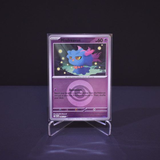 Misdreavus (Energy Symbol Pattern), 085/217, Ascended Heroes (ASC), Reverse Holo (RH), Kartu Pokemon, [#1]