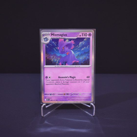 Mismagius, 086/217, Ascended Heroes (ASC), Rare (R), Kartu Pokemon, [#1]