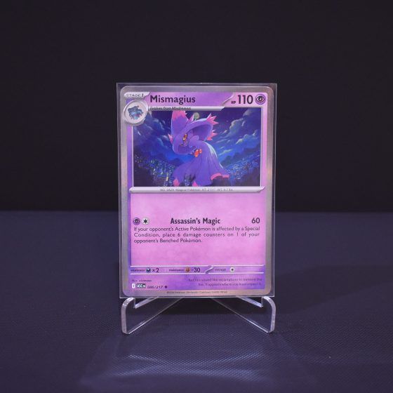 Mismagius, 086/217, Ascended Heroes (ASC), Rare (R), Kartu Pokemon, [#6]