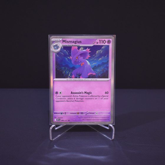 Mismagius, 086/217, Ascended Heroes (ASC), Rare (R), Kartu Pokemon, [#9]