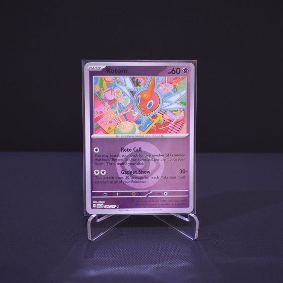 Rotom (Energy Symbol Pattern), 092/217, Ascended Heroes (ASC), Reverse Holo (RH), Kartu Pokemon, [#1]