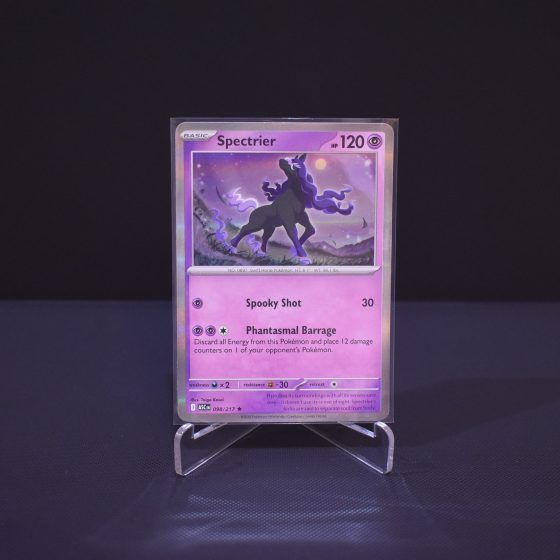 Spectrier, 098/217, Ascended Heroes (ASC), Rare (R), Kartu Pokemon, [#6]