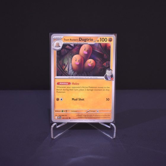 Team Rocket's Dugtrio, 101/217, Ascended Heroes (ASC), Uncommon (U), Kartu Pokemon, [#1]