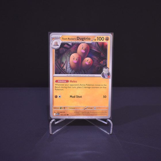 Team Rocket's Dugtrio, 101/217, Ascended Heroes (ASC), Uncommon (U), Kartu Pokemon, [#2]