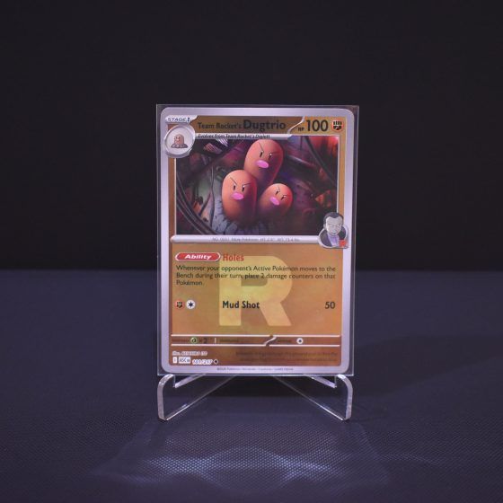 Team Rocket's Dugtrio (Team Rocket), 101/217, Ascended Heroes (ASC), Reverse Holo (RH), Kartu Pokemon, [#2]