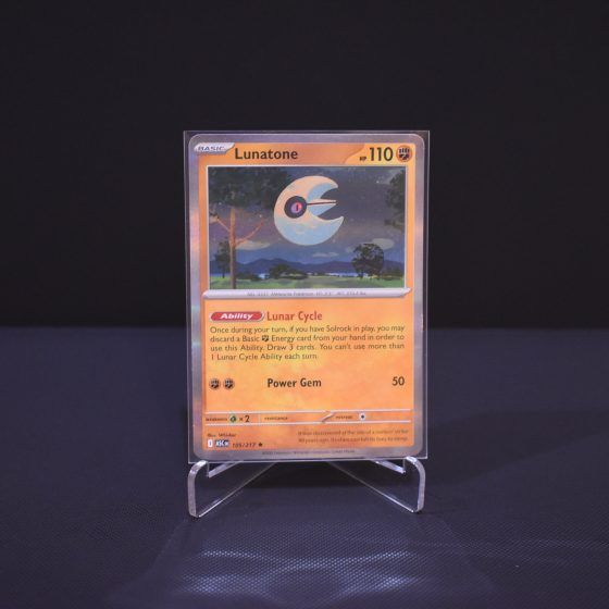 Lunatone, 105/217, Ascended Heroes (ASC), Rare (R), Kartu Pokemon, [#5]