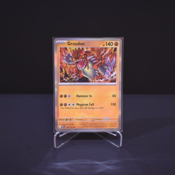 Groudon, 108/217, Ascended Heroes (ASC), Rare (R), Kartu Pokemon, [#1]