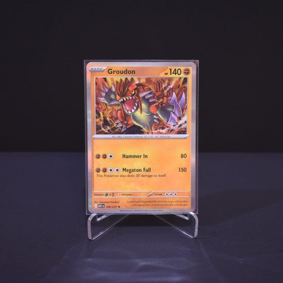 Groudon, 108/217, Ascended Heroes (ASC), Rare (R), Kartu Pokemon, [#2]