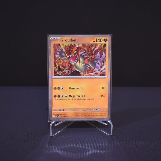 Groudon, 108/217, Ascended Heroes (ASC), Rare (R), Kartu Pokemon, [#3]