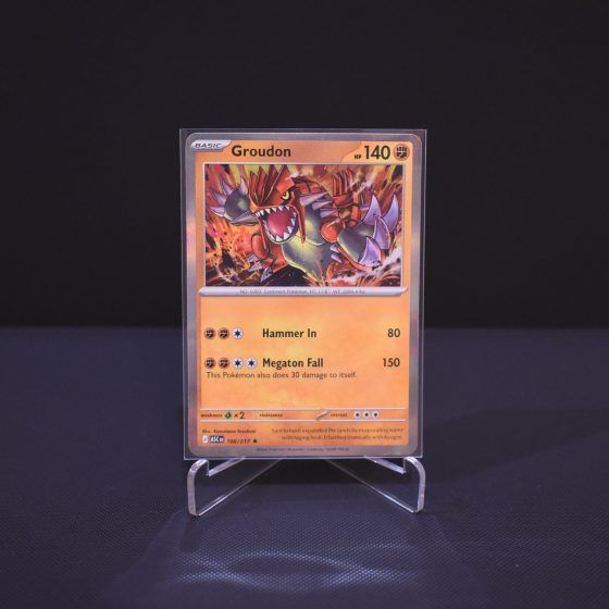 Groudon, 108/217, Ascended Heroes (ASC), Rare (R), Kartu Pokemon, [#4]